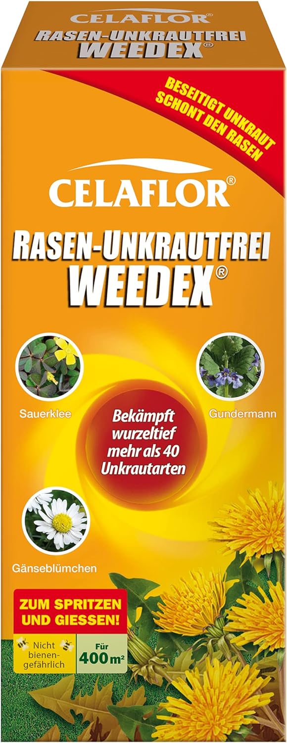 Celaflor® Rasen-Unkrautfrei Weedex Rasenherbizid für 400 m²