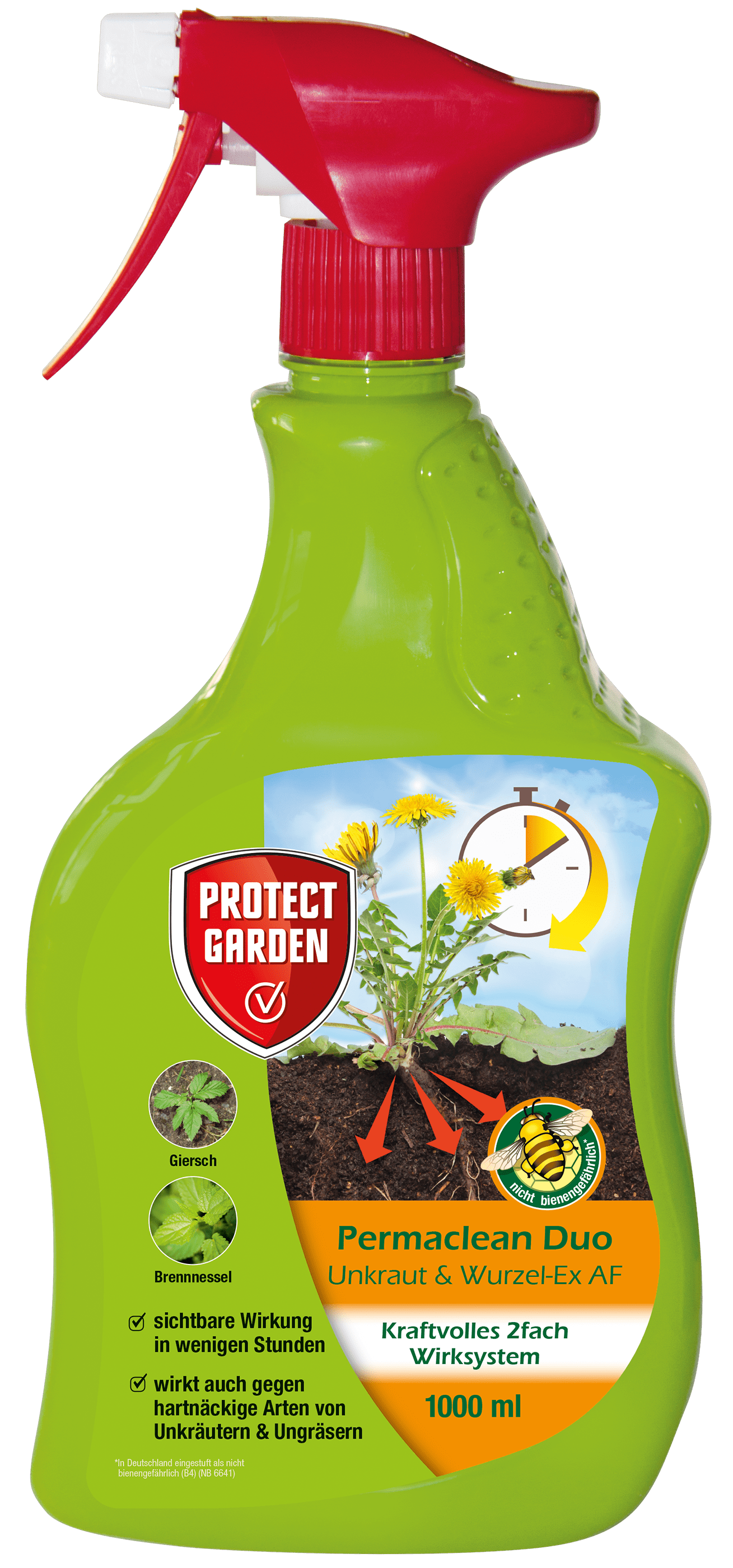 Protect Garden Permaclean Duo Unkraut & Wurzel-Ex AF 1000 ml 
