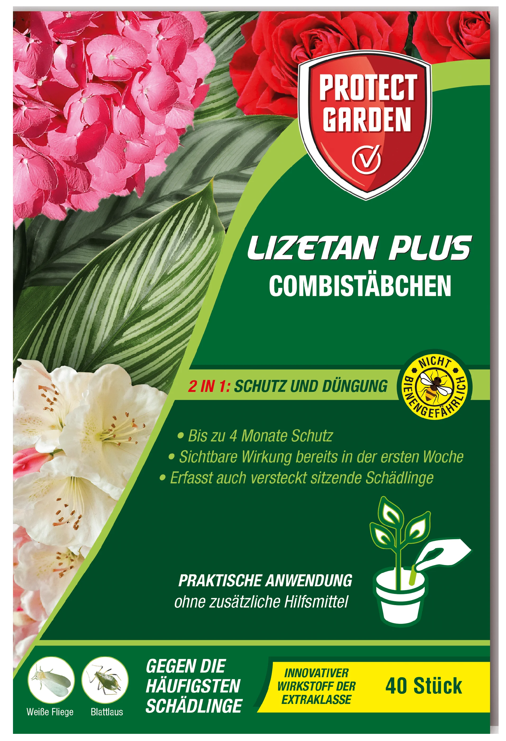 Protect Garden Lizetan Plus Combistäbchen 40 Stück