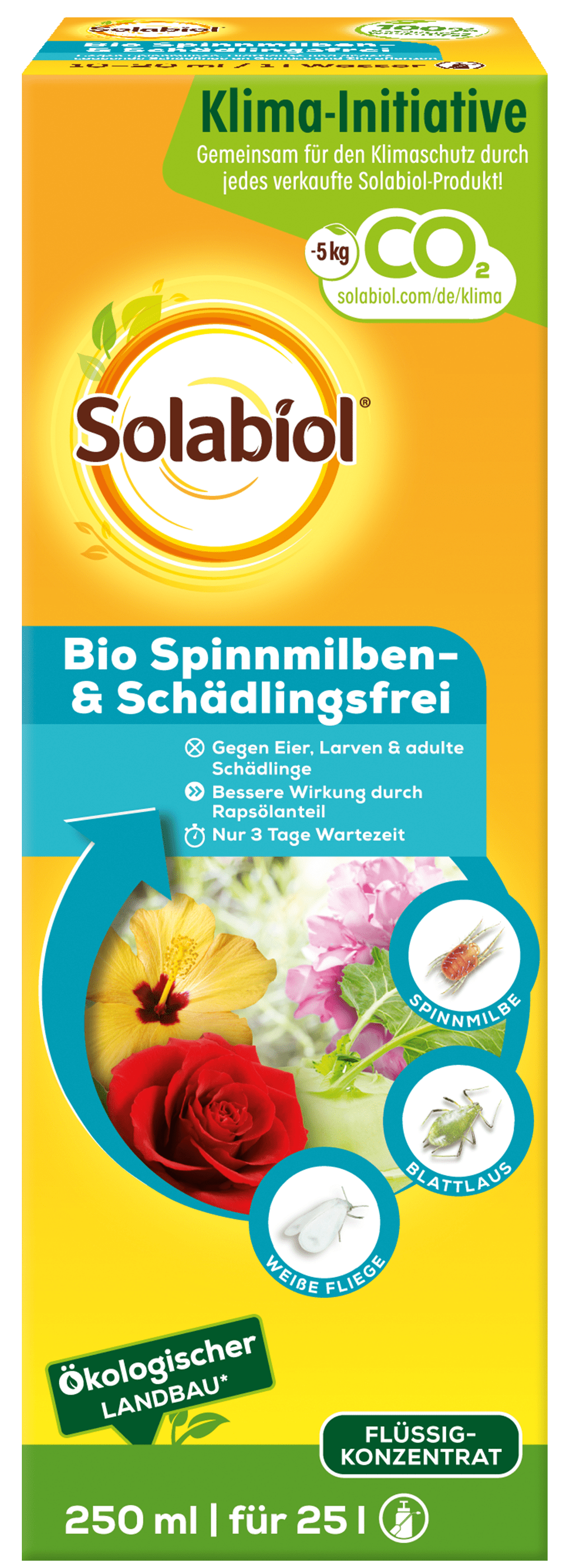 Solabiol Bio Spinnmilben- & Schädlingsfrei Sofortwirkung 250 ml 