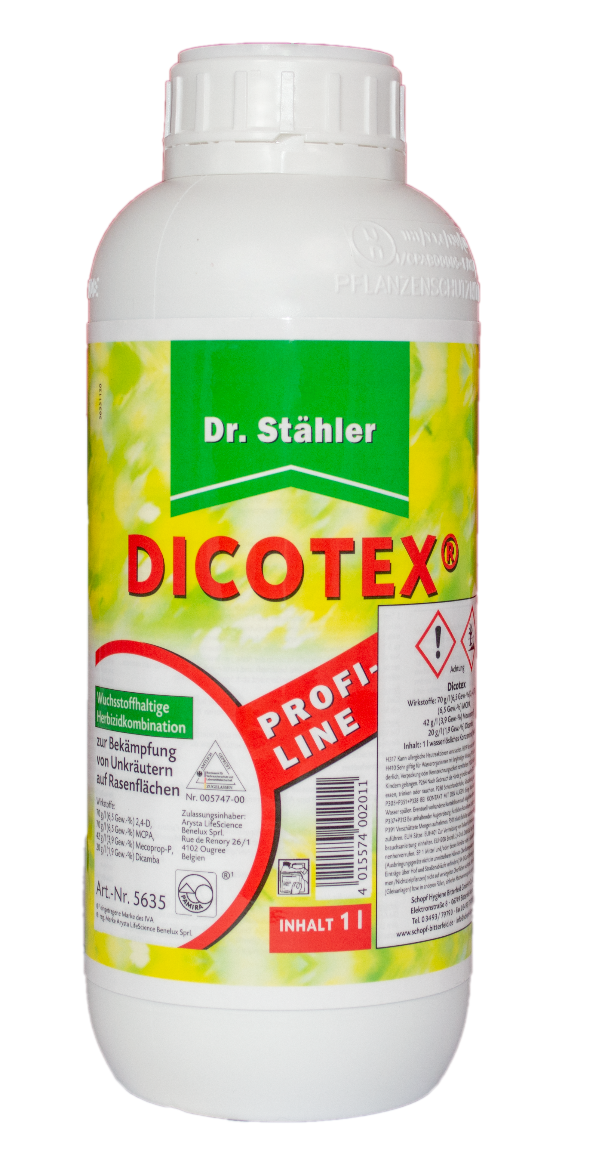 Dr. Stähler Dicotex 1 Liter Rasen Unkrautvernichter