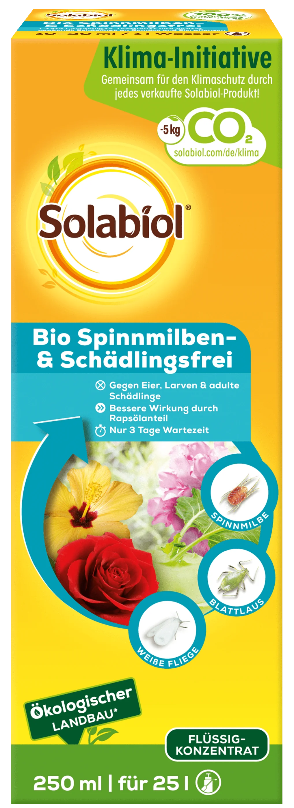 Solabiol Bio Spinnmilben- & Schädlingsfrei Sofortwirkung 250 ml 