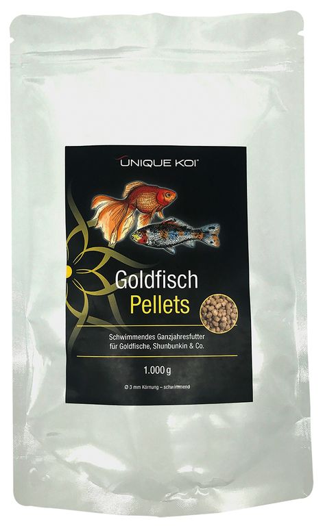 Unique Koi Goldfisch Pellets Ø 3 mm 3 kg