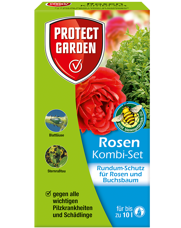 Protect Garden Rosen Kombi-Set Rundumschutz für Rosen und Zierpflanzen 130 ml 