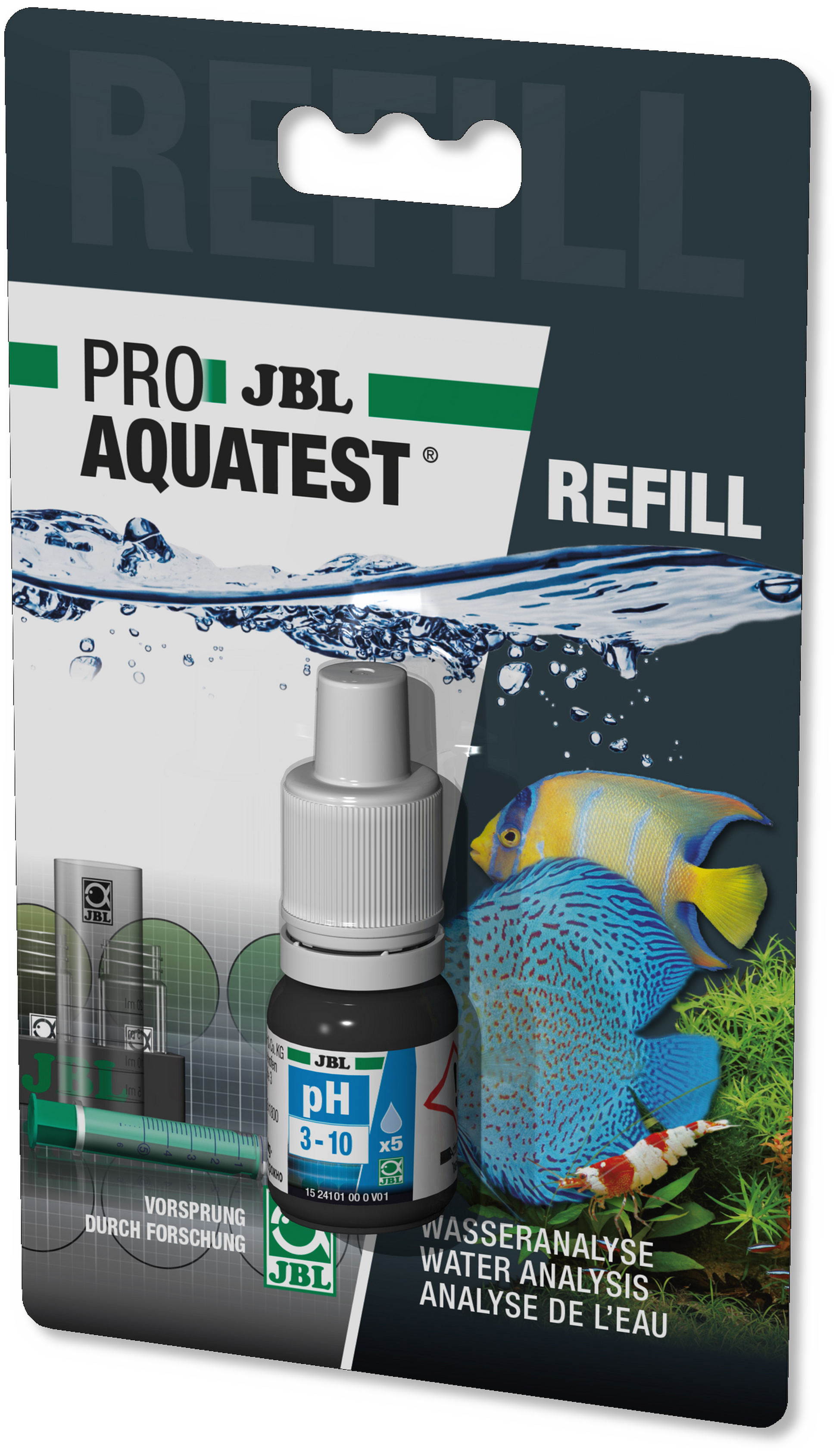 JBL PROAQUATEST pH 3.0-10.0 Refill