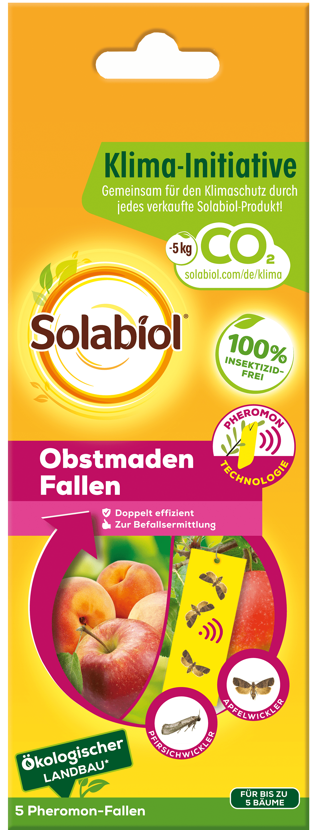 Solabiol Obstmaden Fallen 5 Pheromon Fallen