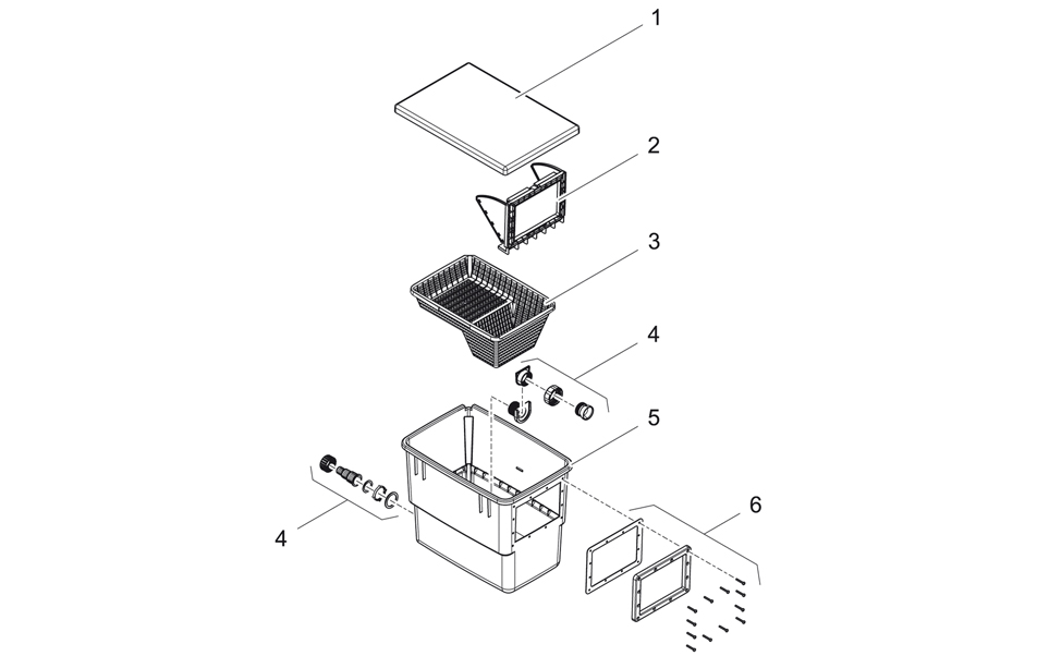 Ersatzteile Oase BioSys Skimmer 