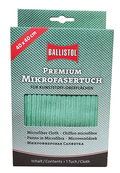 Ballistol Premium Mikrofasertuch für Kunststoff-Oberflächen