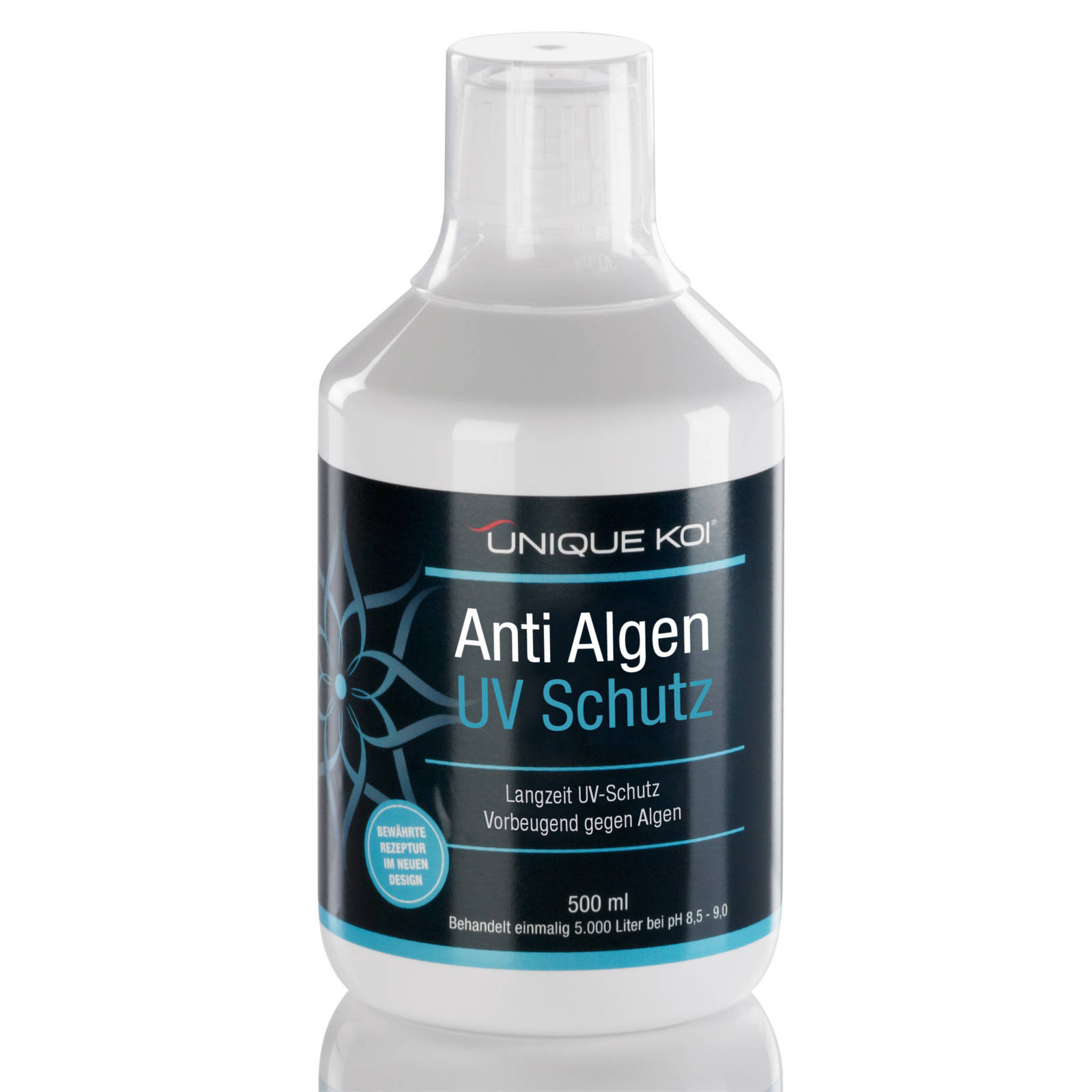 Unique Koi Anti Algen UV Schutz Vorbeugend gegen Algen mit Langzeit UV-Schutz 1000ml für 80000l