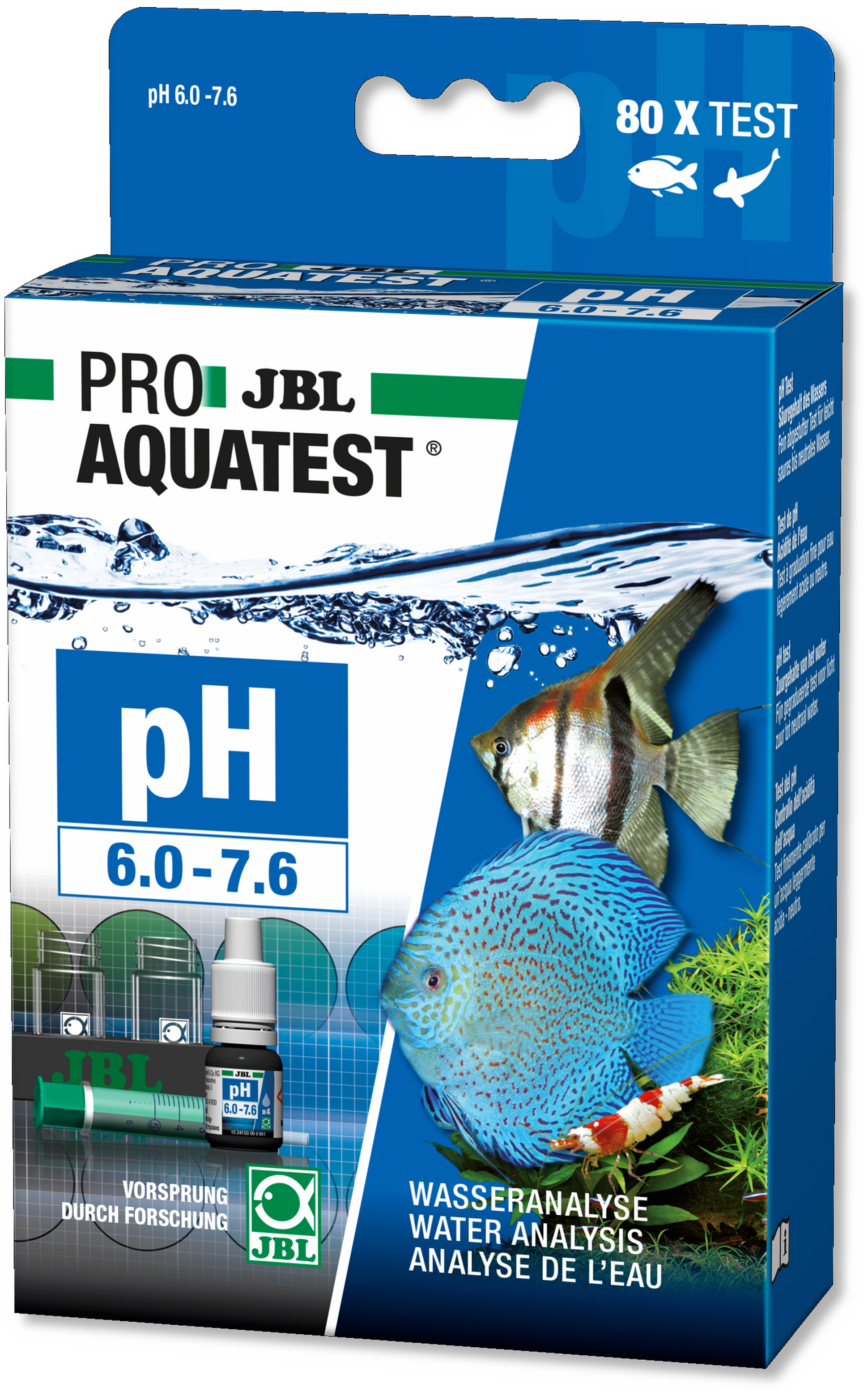 JBL PROAQUATEST pH 6.0-7.6 PH- Wert 