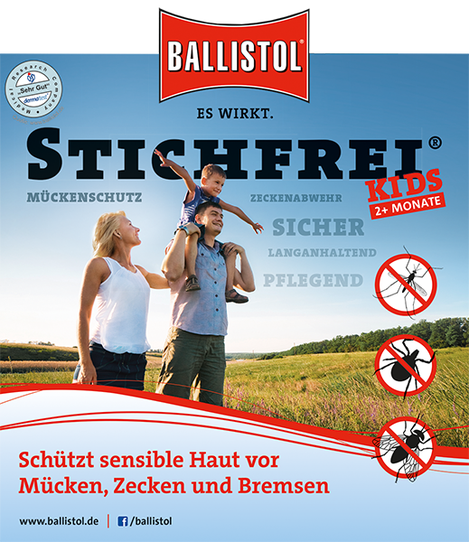 Ballistol Stichfrei® Kids Mückenschutz für Babys & Schwangere 125 ml 