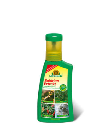 Baldrian Extrakt 250 ml Fördert Blütenbildung, Fruchtansatz und Frostresistenz