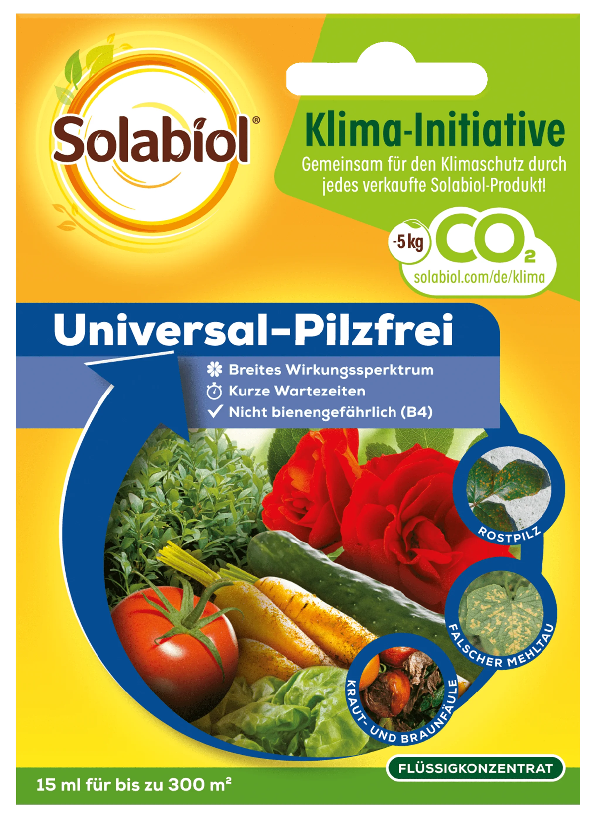 Solabiol Universal-Pilzfrei 15 ml für bis zu 300 m² 