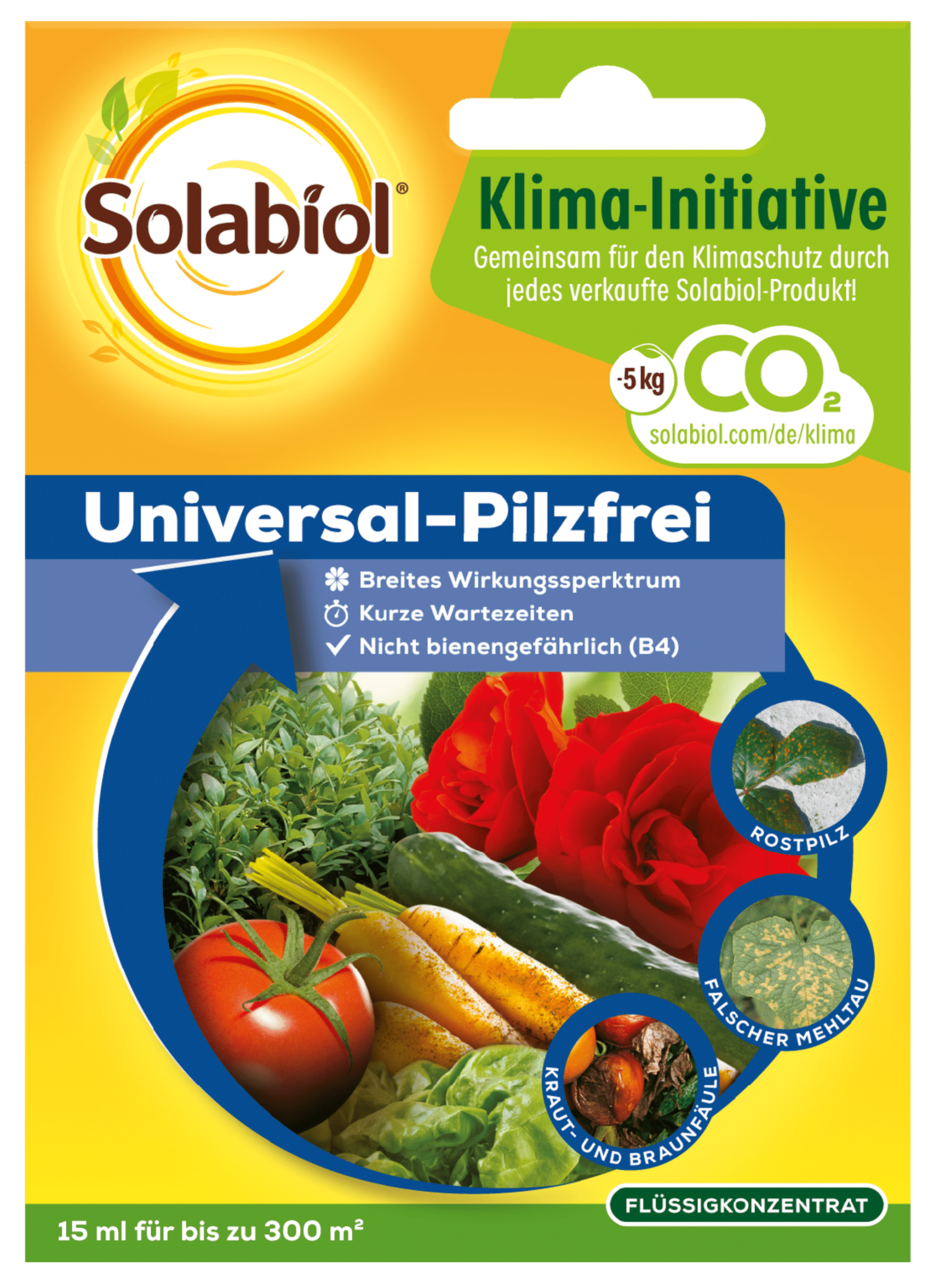 Solabiol Universal-Pilzfrei 15 ml für bis zu 300 m² 