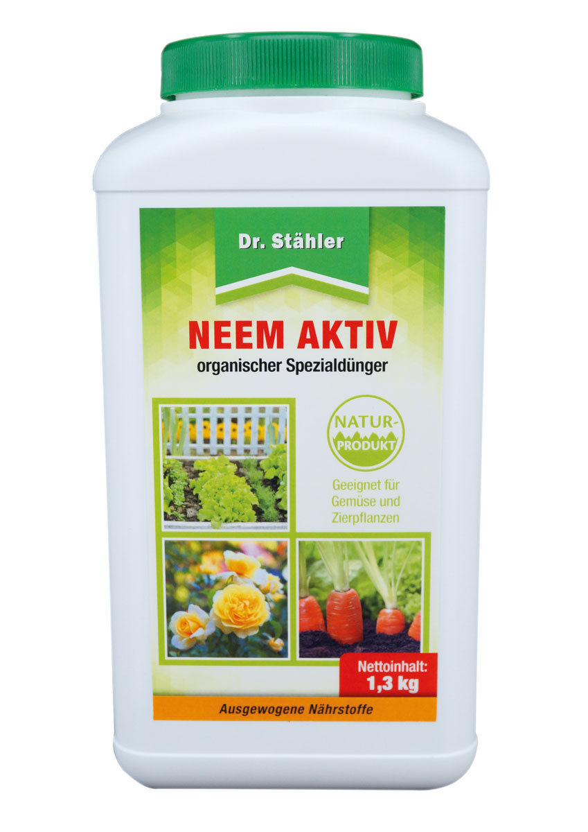 Dr. Stähler Neem Aktiv 1,3 kg organischer Spezialdünger
