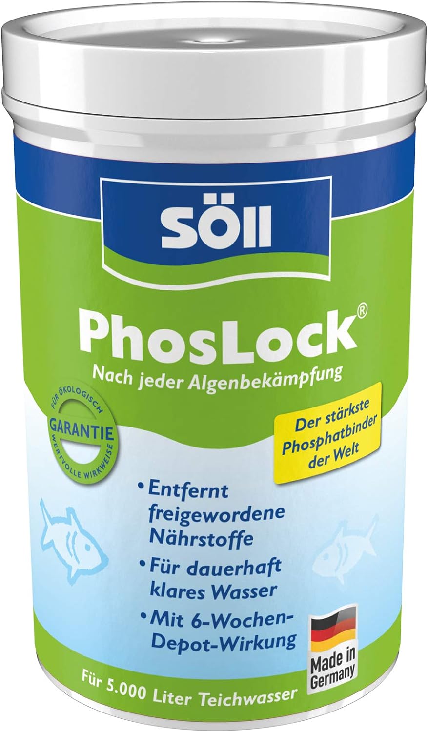 Söll PhosLock®   Schafft ideale Wasserwerte für 5 m² 