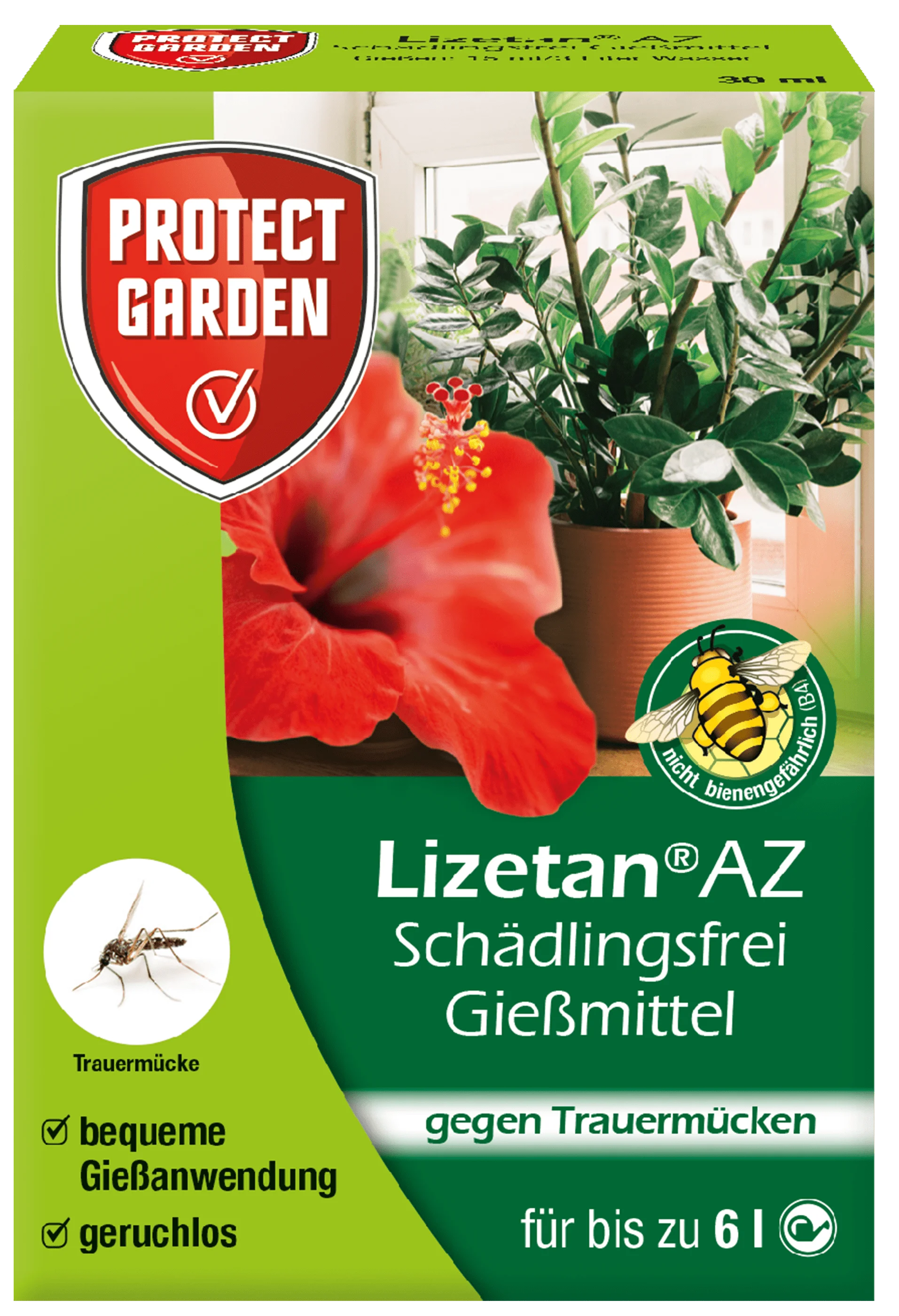 Protect Garden Lizetan AZ Schädlingsfrei Gießmittel Trauermücken 30 ml 