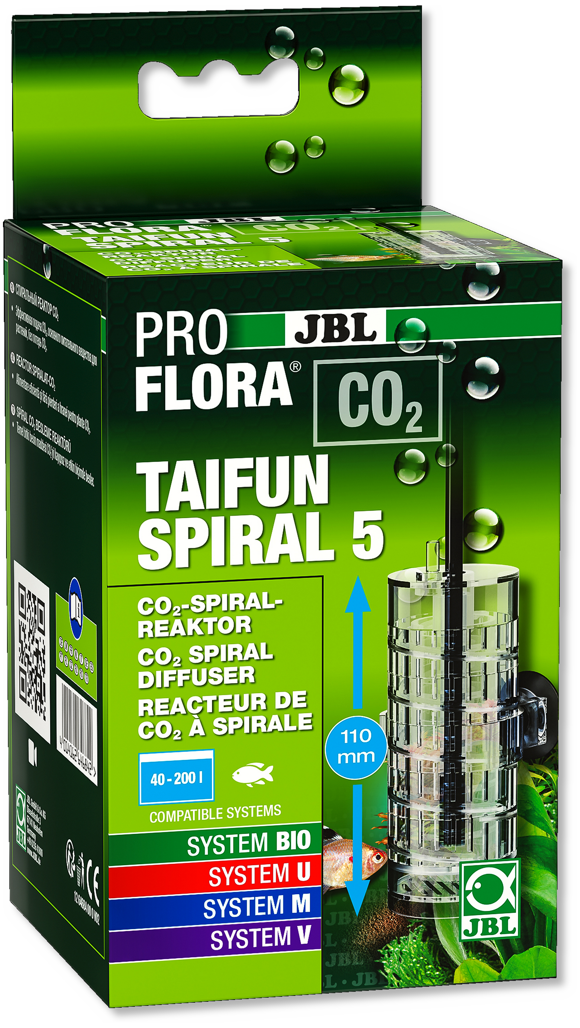 JBL PROFLORA CO2 TAIFUN SPIRAL 5