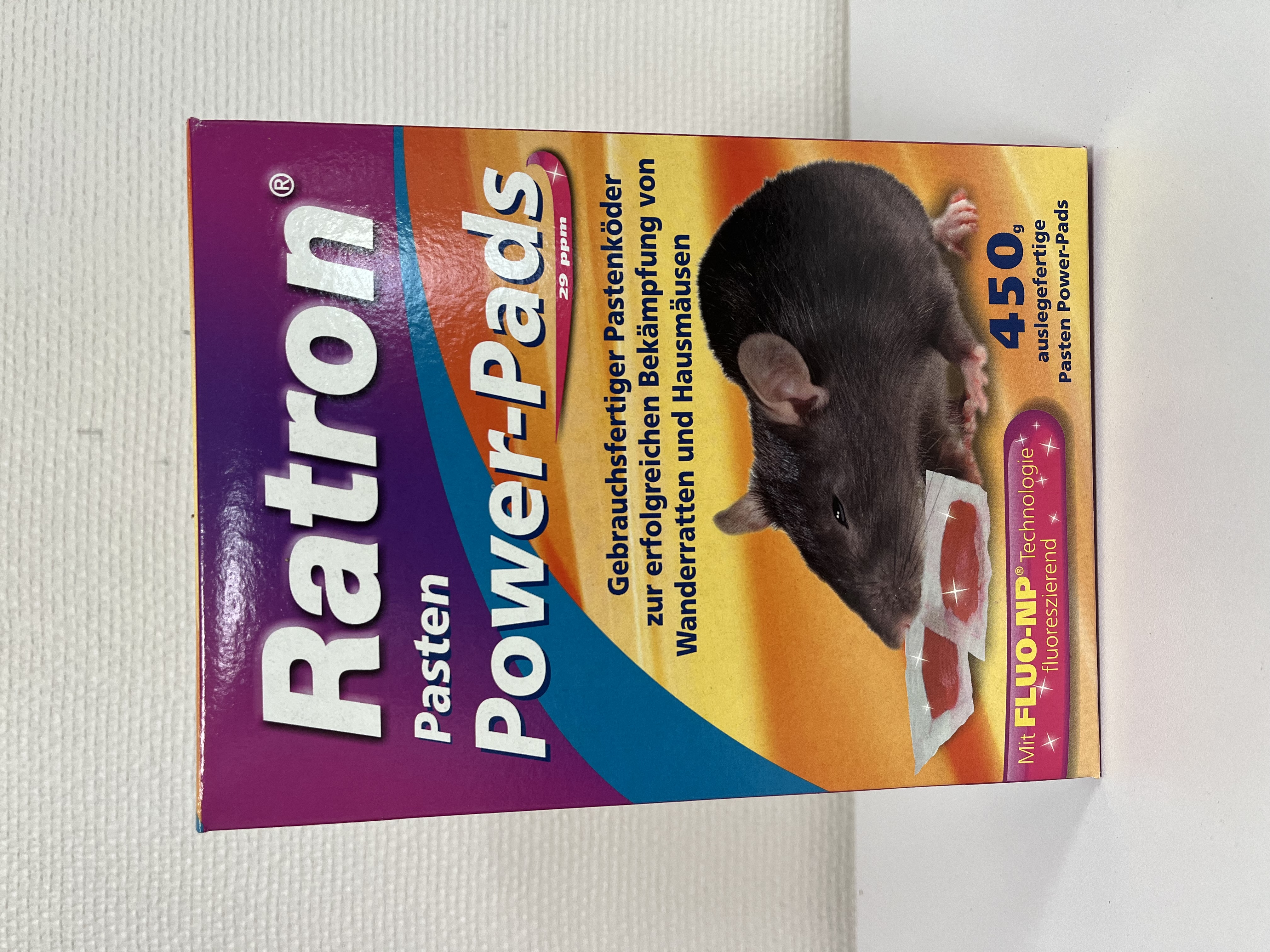 FRUNOL DELICIA® Ratron® Pasten Power-Pads 29 ppm, 450g