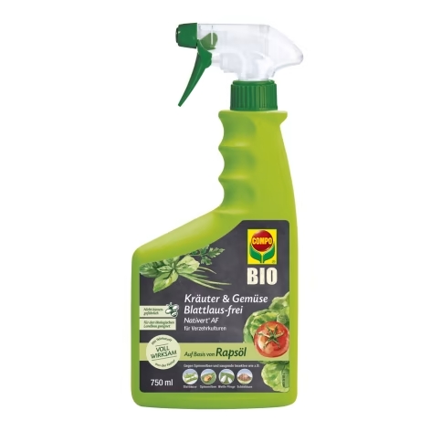 COMPO Kräuter & Gemüse Blattlaus-frei Nativert® 750 ml Spray