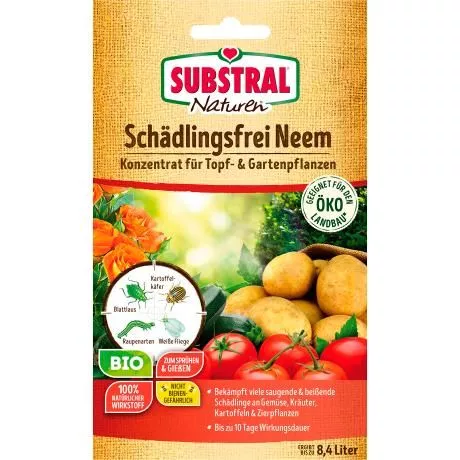 SUBSTRAL® Naturen® Bio Schädlingsfrei Neem 4 x 7,5 ml