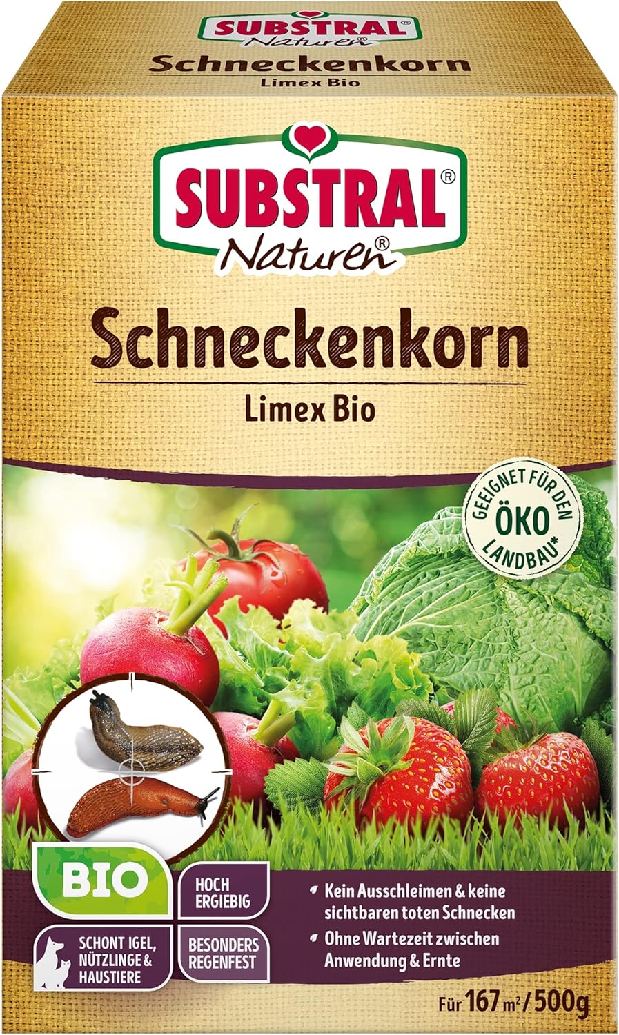 SUBSTRAL® NATUREN® Schneckenkorn Limex Bio 500 g