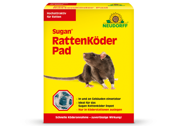 Neudorff Sugan Rattenköder Pad 200 g 