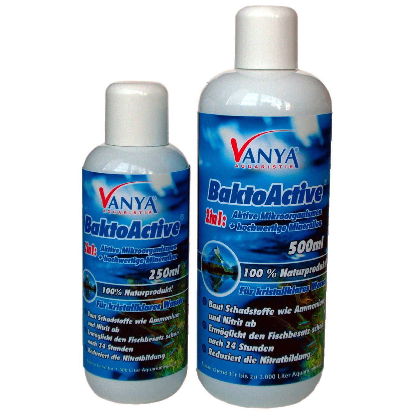 Vanya BaktoActive 500 ml für 3000 l