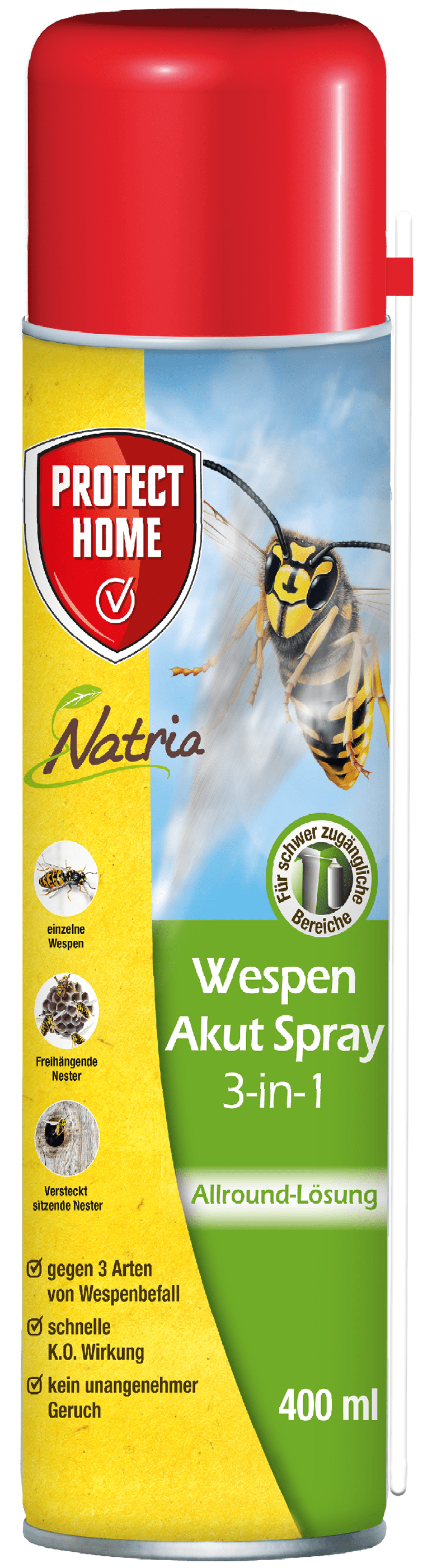 Protect Home Natria Wespen Akut Spray 3-in-1 400ml
