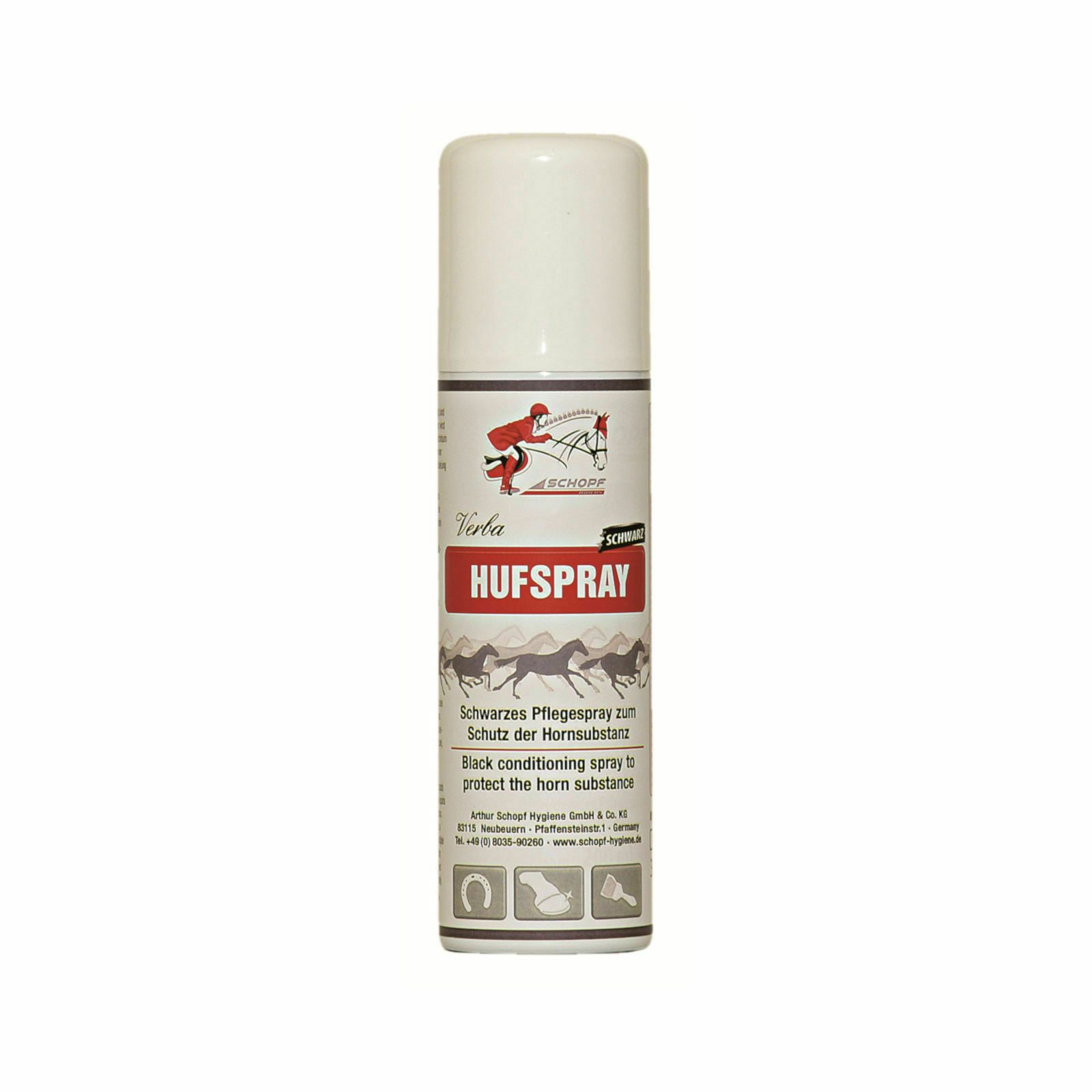 Schopf Riders Verba Hufspray schwarz 200ml