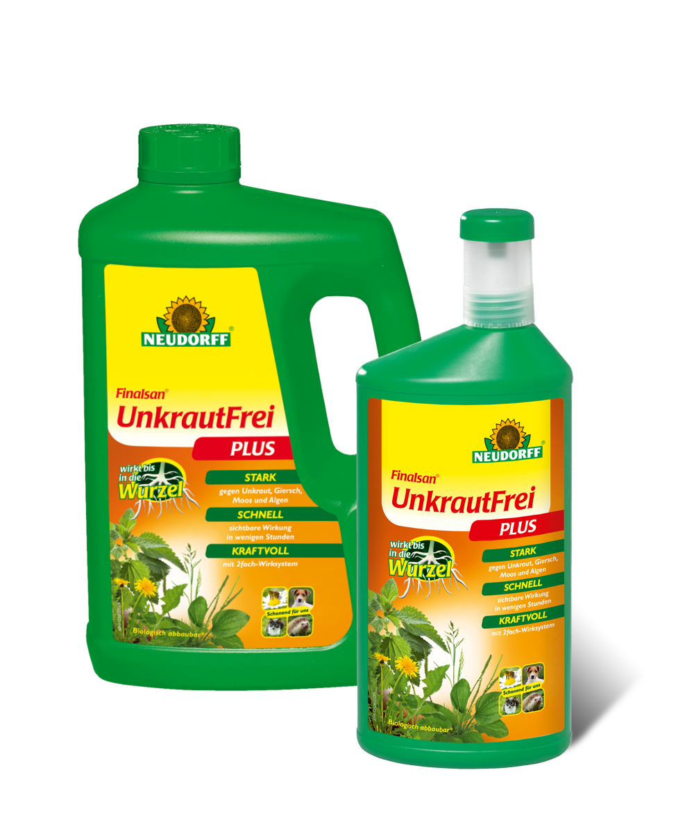 Finalsan UnkrautFrei Plus Kraftvoller Unkrautvernichter 1 L Flasche 