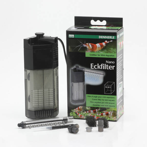 Dennerle Nano Eckfilter für Aquarien von 10 - 40 L