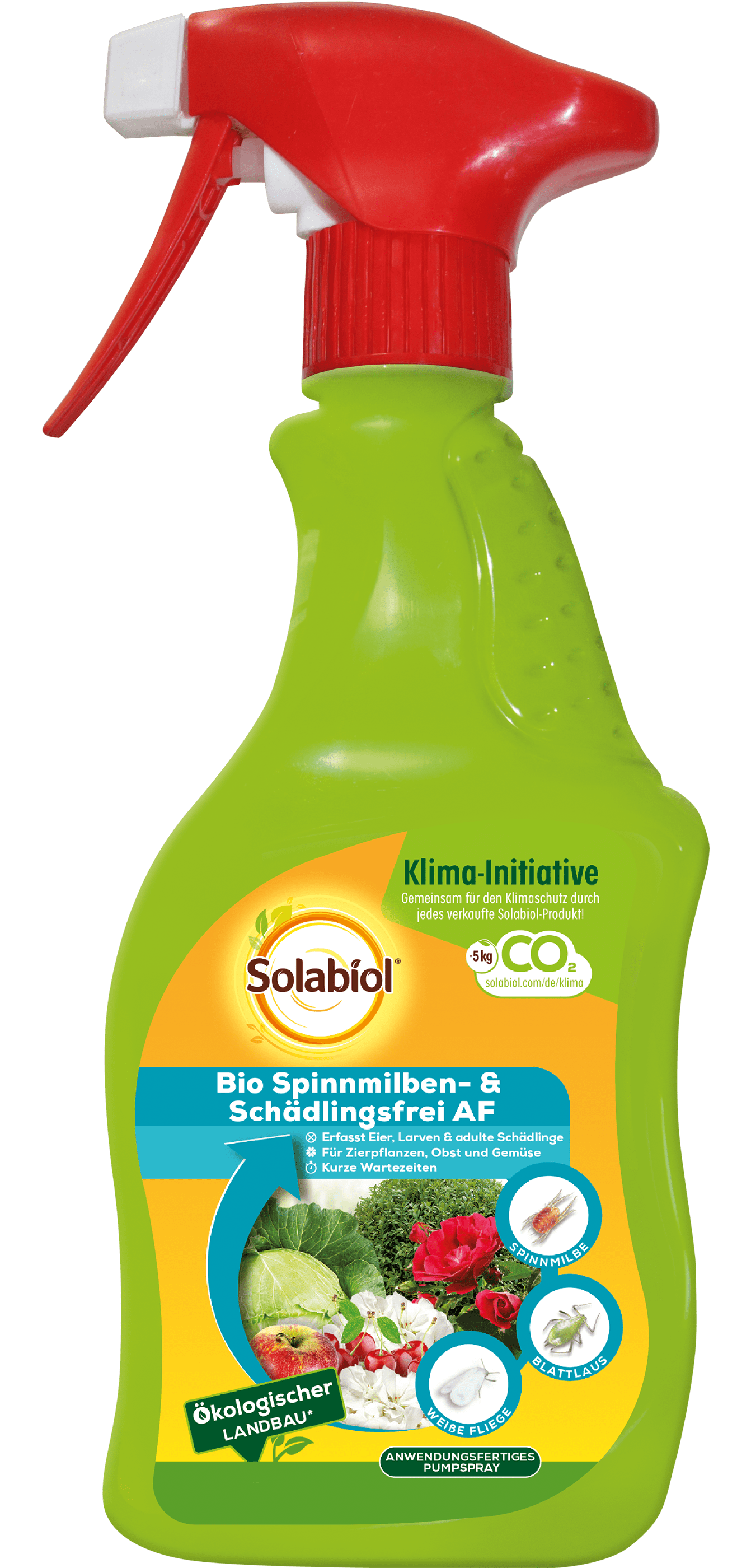 Solabiol Bio Spinnmilben- & Schädlingsfrei AF Sofortwirkung 500 ml 