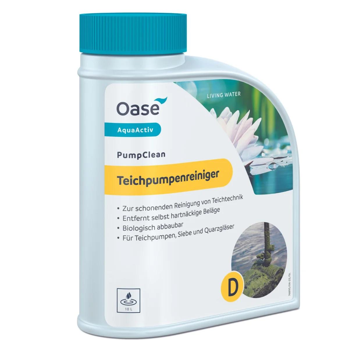 Oase AquaActiv PumpClean 500 ml befreit effektiv Kalk von Pumpen 