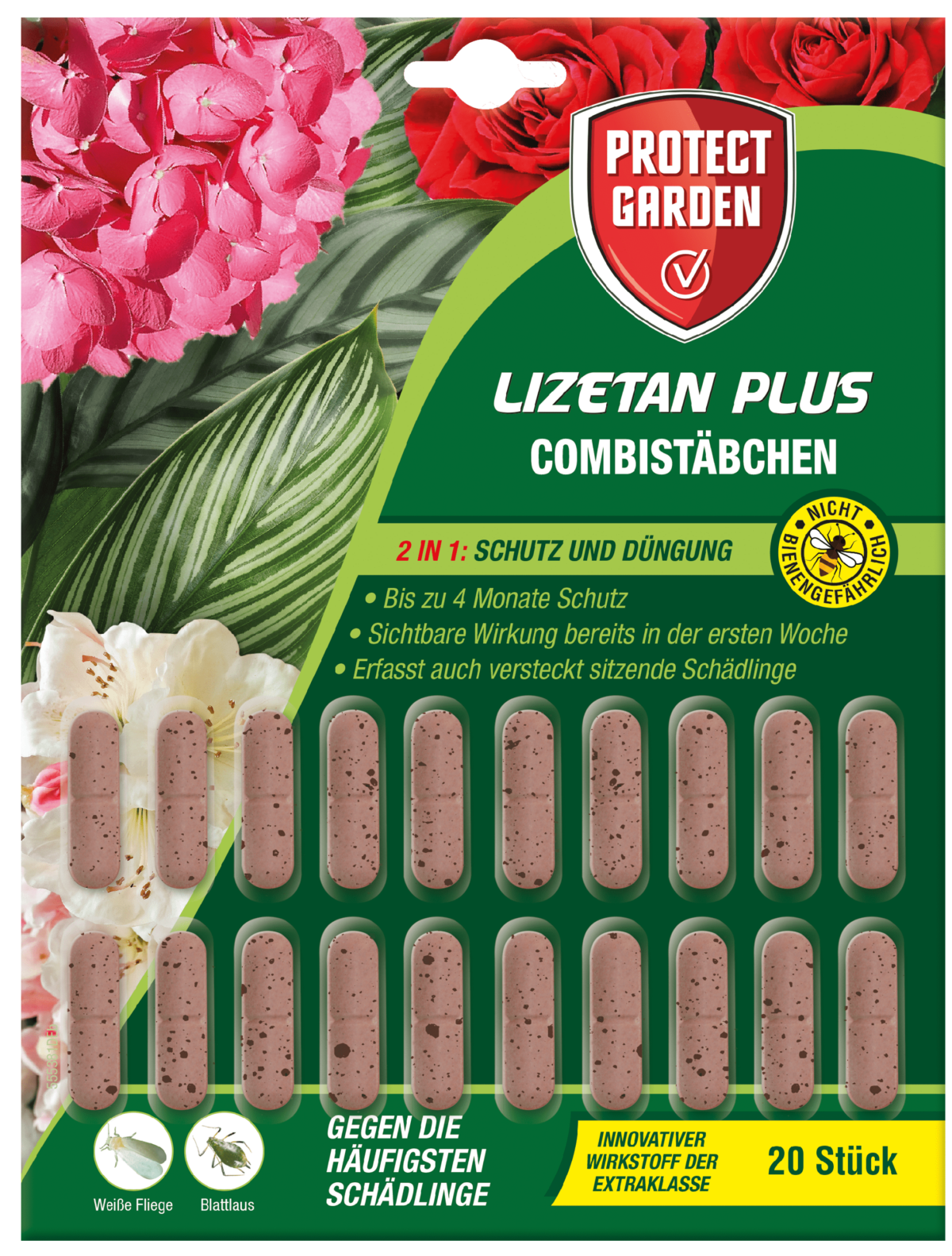 Protect Garden Lizetan Plus Combistäbchen 20 Stück 
