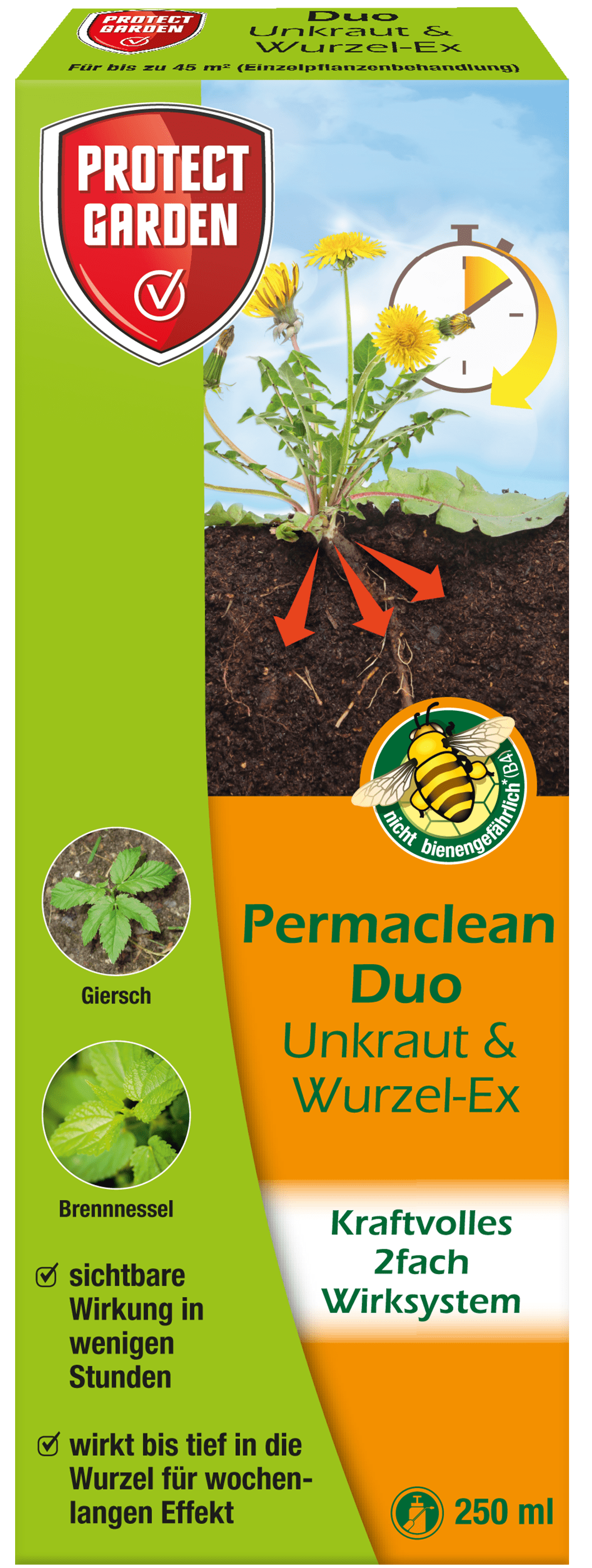Protect Garden Permaclean Duo Unkraut & Wurzel-Ex 250 ml