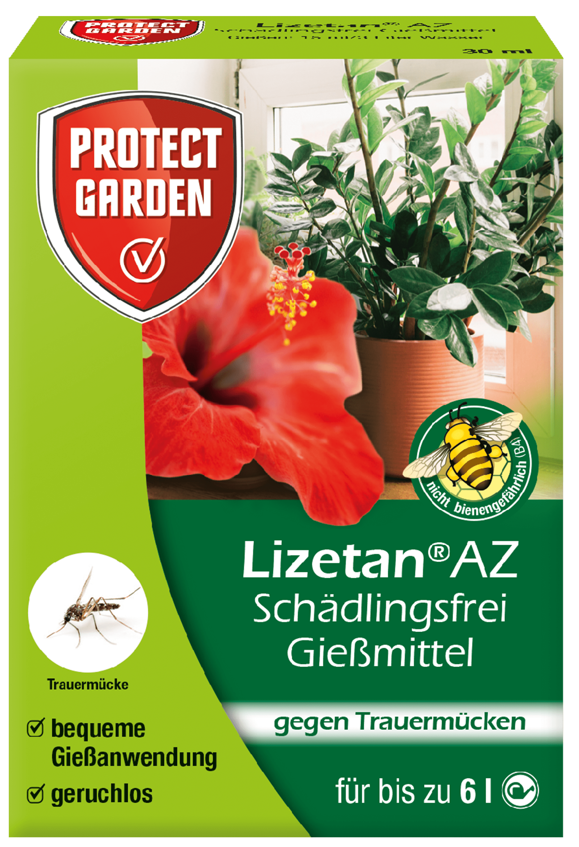 Protect Garden Lizetan AZ Schädlingsfrei Gießmittel Trauermücken 30 ml 
