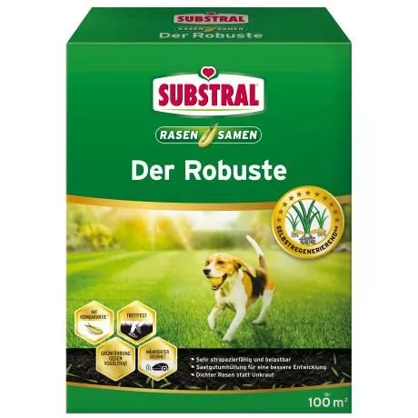 SUBSTRAL® Der Robuste für 100 m² Rasensaat