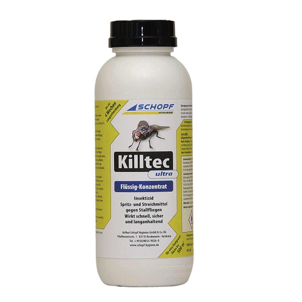 Killtec ultra Insektizid Spritz- und Streichmittel gegen Stallfliegen 1000 ml 