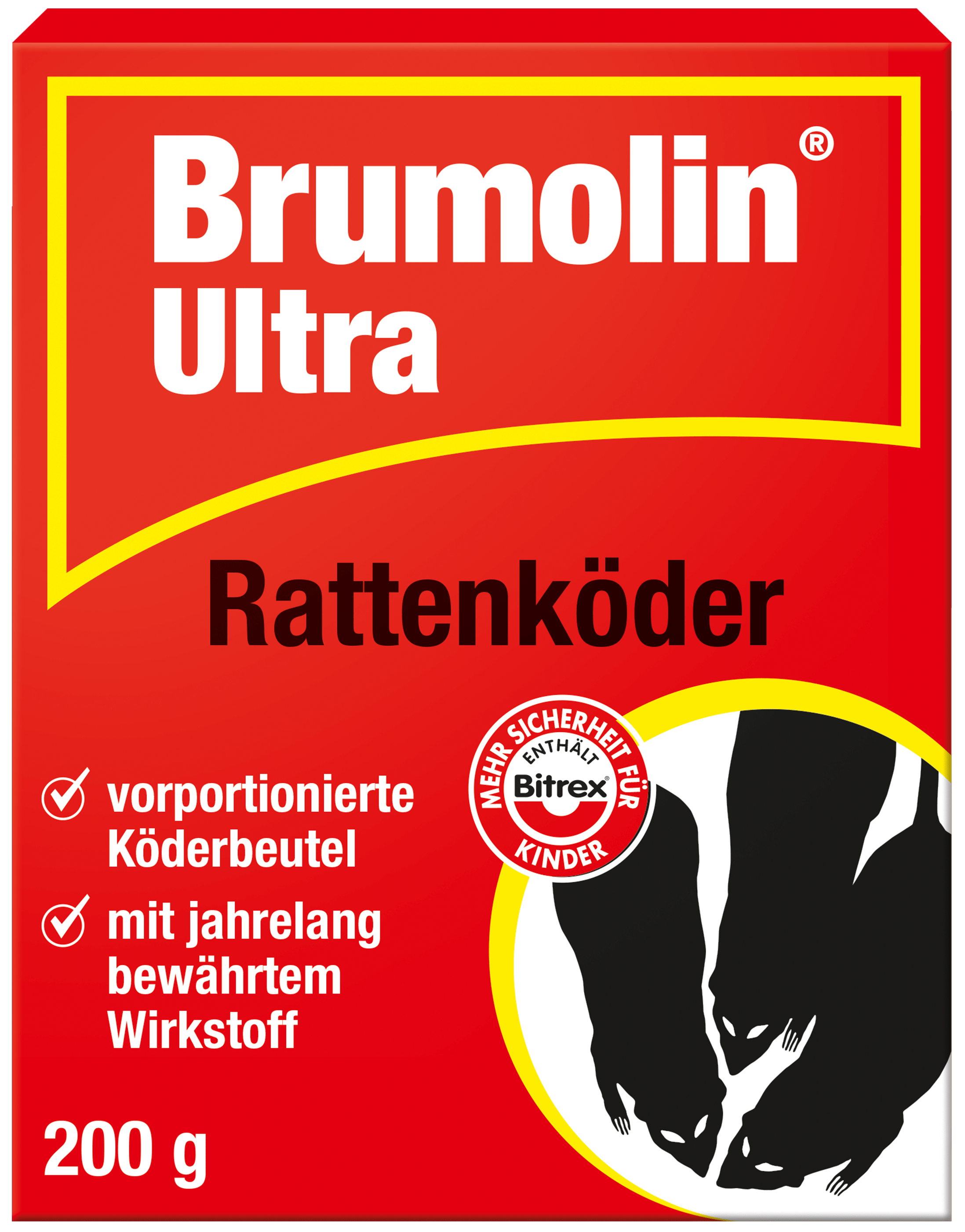 Protect Home Brumolin Ultra Rattenköder 200g