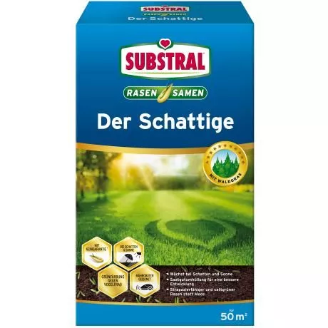 SUBSTRAL® Der Schattige 50 m² Rasensaat