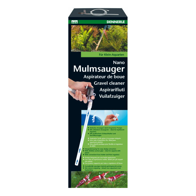Dennerle Nano Mulmsauger für Aquarien von 10 - 40 L