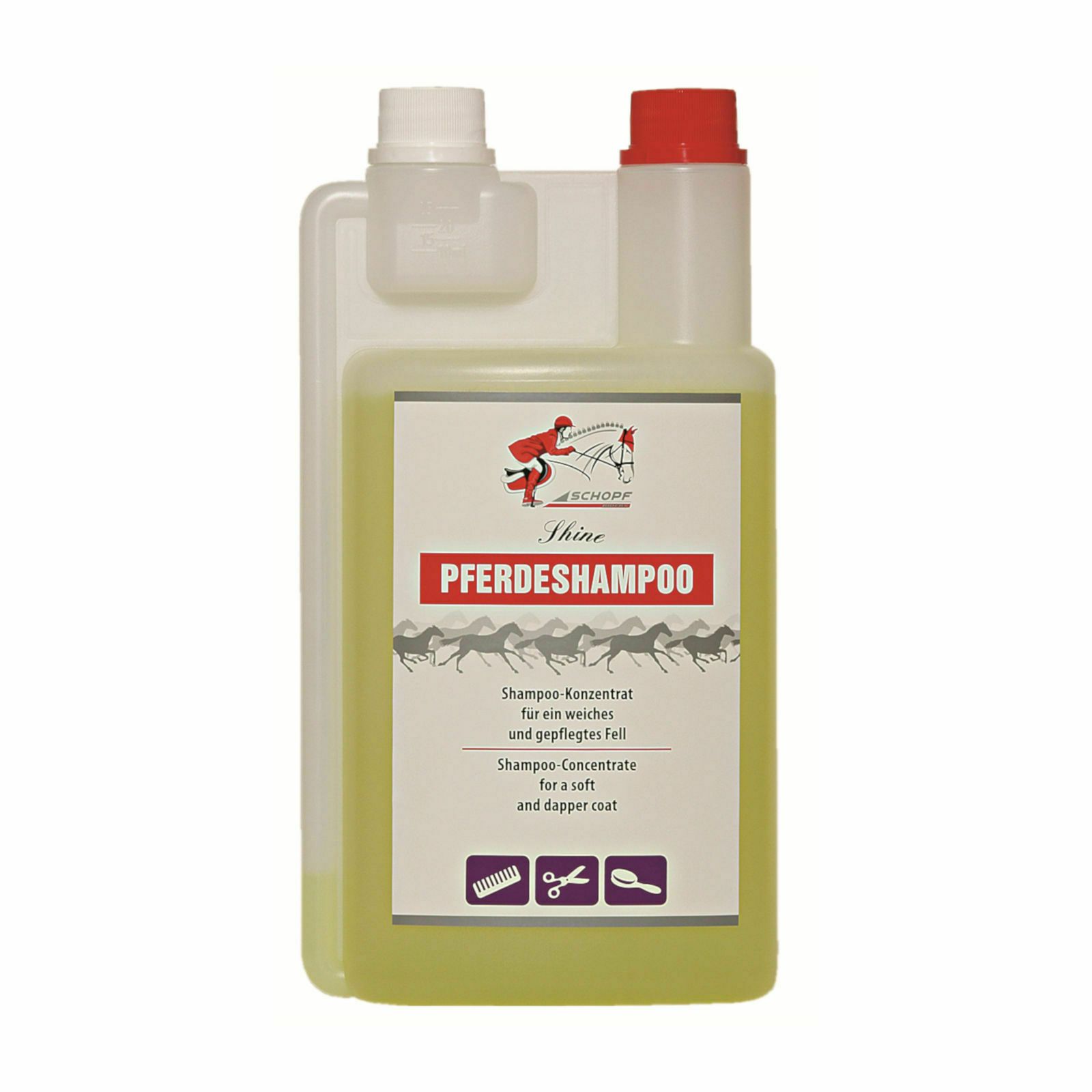 Schopf Riders Shine Pferdeshampoo 1L