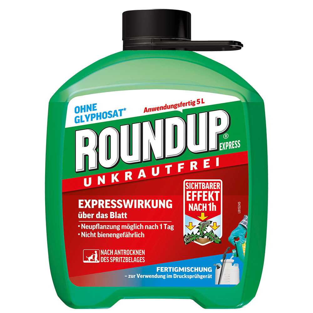 Roundup® EXPRESS Fertigmischung  zweikeimblättrige Unkräuter 5 Liter