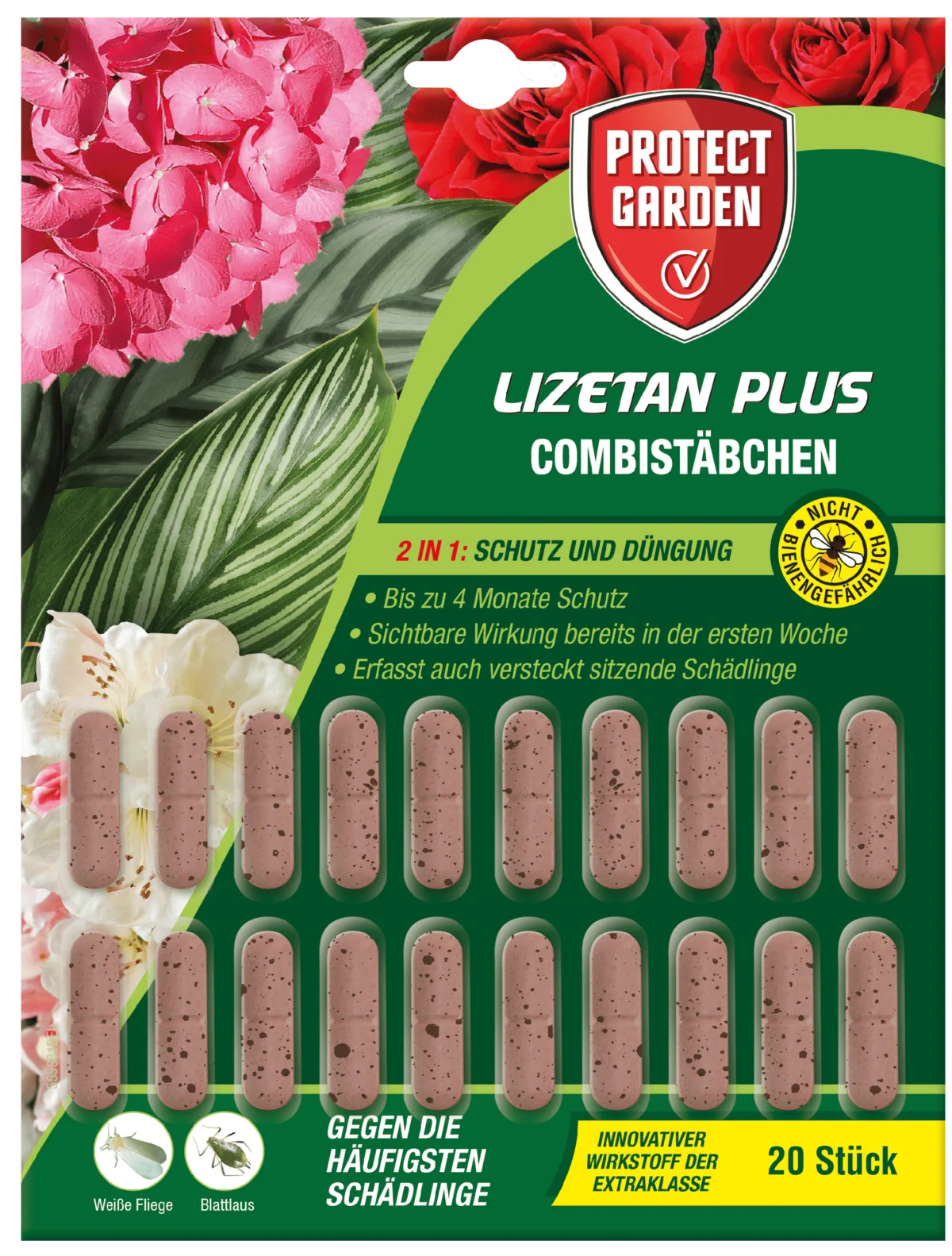 Protect Garden Lizetan Plus Combistäbchen 20 Stück 