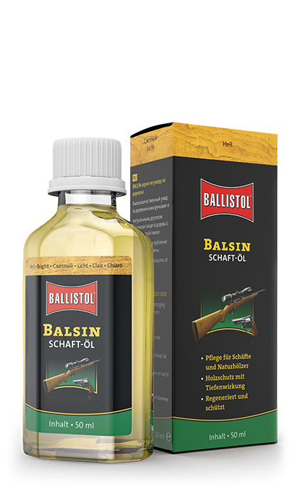 Ballistol BALSIN Schaft-Öl hell 50 ml