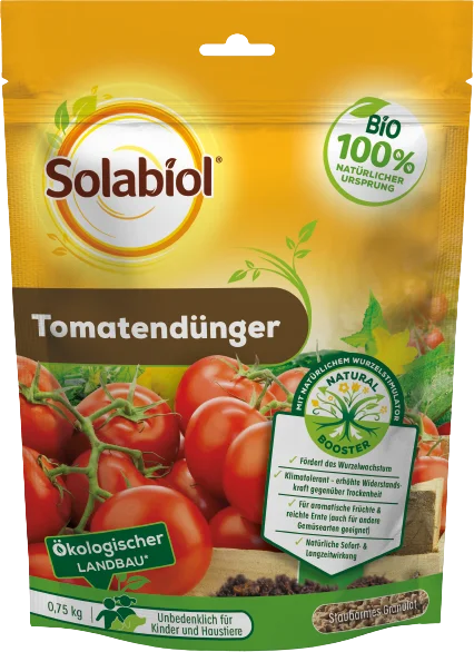 Solabiol Tomatendünger Langzeit-Wirkung Organisch-mineralischer 0,75