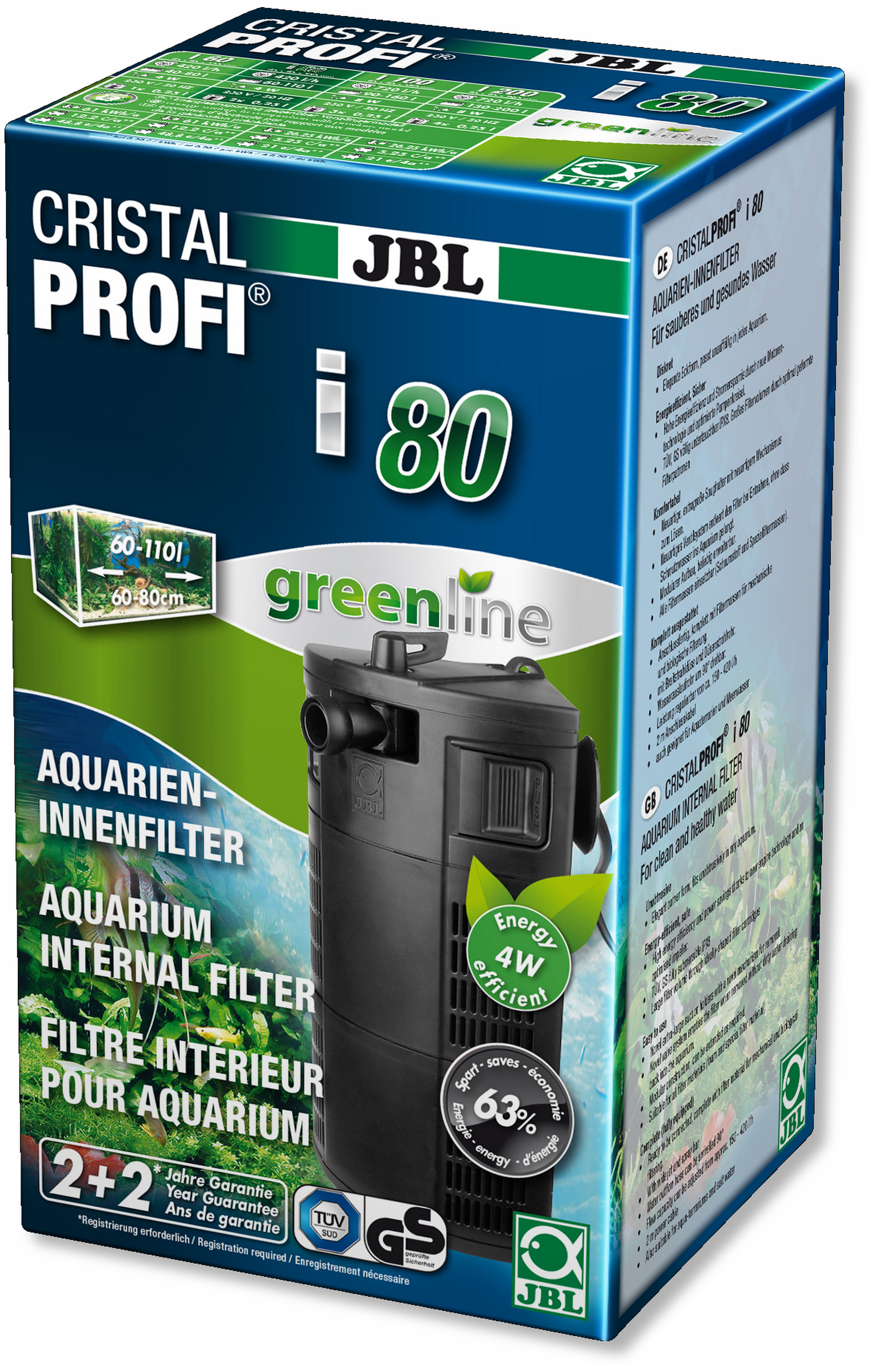 JBL CRISTALPROFI i80 greenline