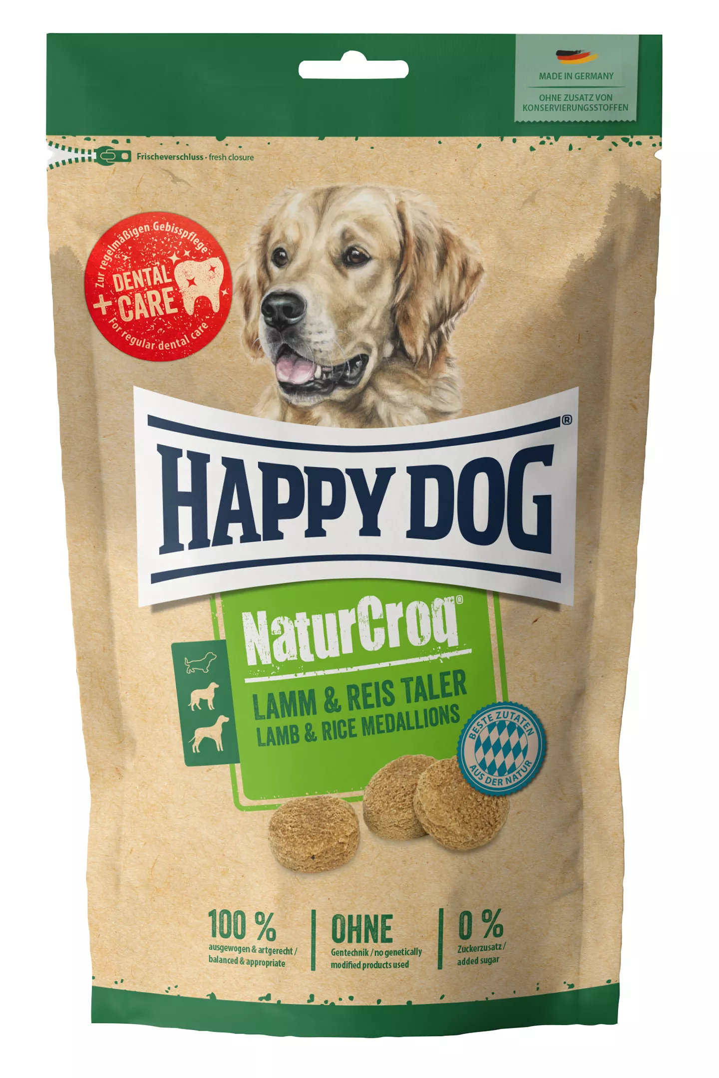 Happy Dog NaturCroq 700 g Lamm-Reis-Taler