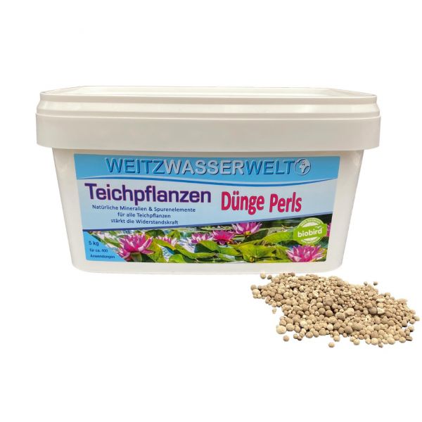 Weitzwasserwelt Teichpflanzen Dünge Perls 5kg